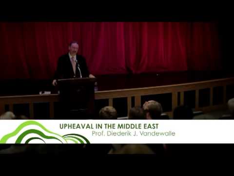 Green Mountain Academy Lectures - Upheaval in the Middle East 07.10.12