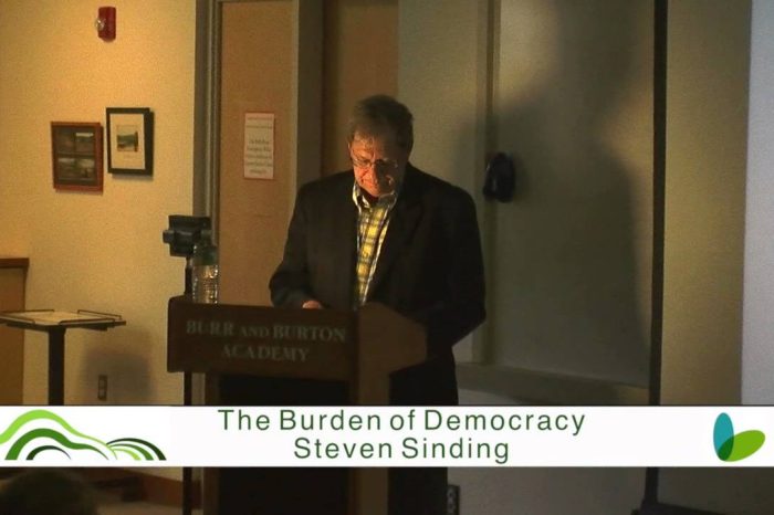 Green Mountain Academy Lectures - Burden of Democracy 06.25.14