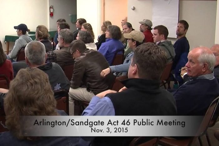 Arlington/ Sandgate Act 46 Public Meeting 11.04.15