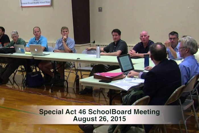 Act 46 - Special Meeting 08.26.15
