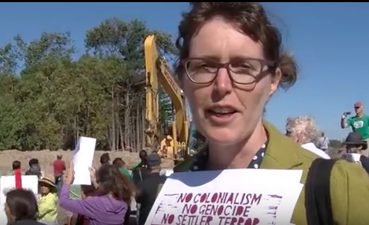 Bernie Blackout News - #noDAPL Solidarity Protest at Vermont Gas Pipeline on 09.13.16
