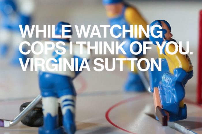 Mono - "While Watching Cops I Think of You", a poem by Virginia Sutton read by Steve Dunning
