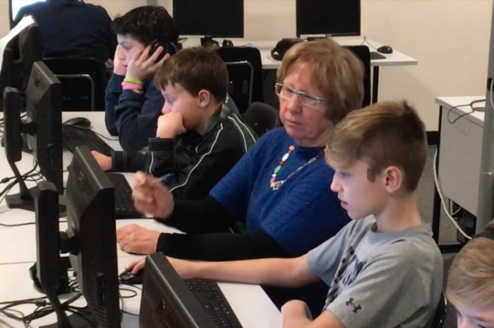 The News Project - Kids Crack the Code in Hour of Code