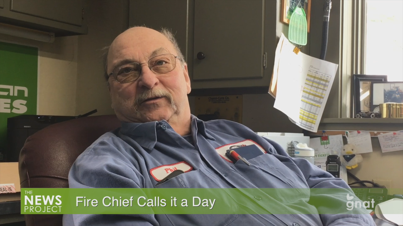 The News Project - Fire Chief Calls it a Day - GNAT-TV