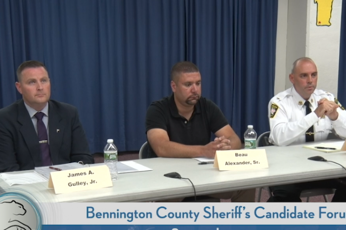 Bennington County Sheriff's Candidate Forum 09.27.18