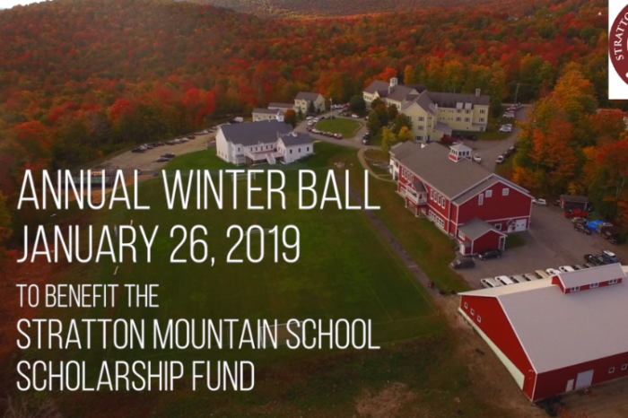 Video Announcement - Stratton Mountain School to Hold Annual Winter Ball on January 26