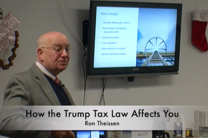 How the Trump Tax Law Affects You