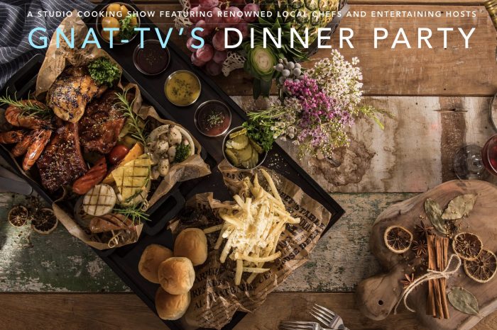 SOLD OUT - Attend GNAT-TV's DINNER PARTY with Chef Raymond Chen of The Inn at West View Farm and Host Mike Corvino