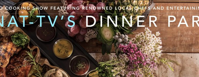 Attend GNAT-TV's Dinner Party with Chef Ian Vair and Host Gloria Palmer