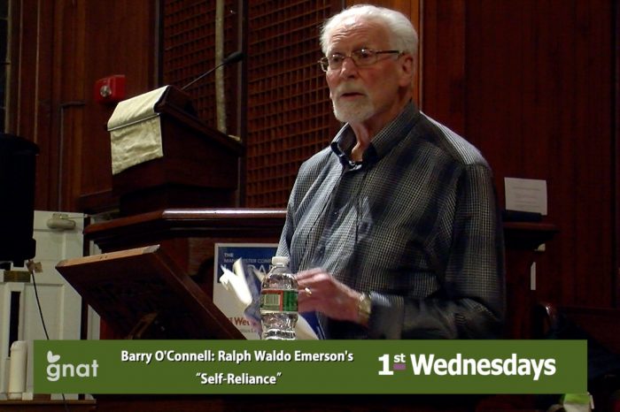 1st Wednesdays - Barry O'Connell: Ralph Waldo Emerson's  “Self-Reliance”