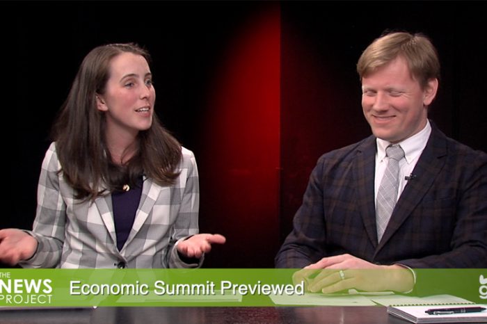 The News Project: In Studio - Economic Summit Previewed