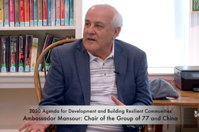 Discussion with Ambassador Mansour