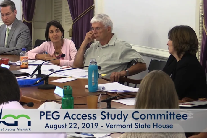 Vermont Legislative PEG Access Study Committee 08.22.19 Excerpts