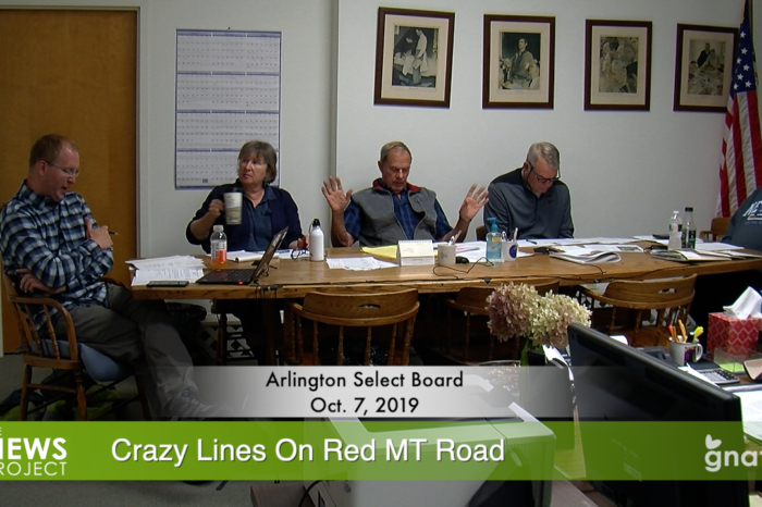 The News Project - Crazy Lines On Red MT Road