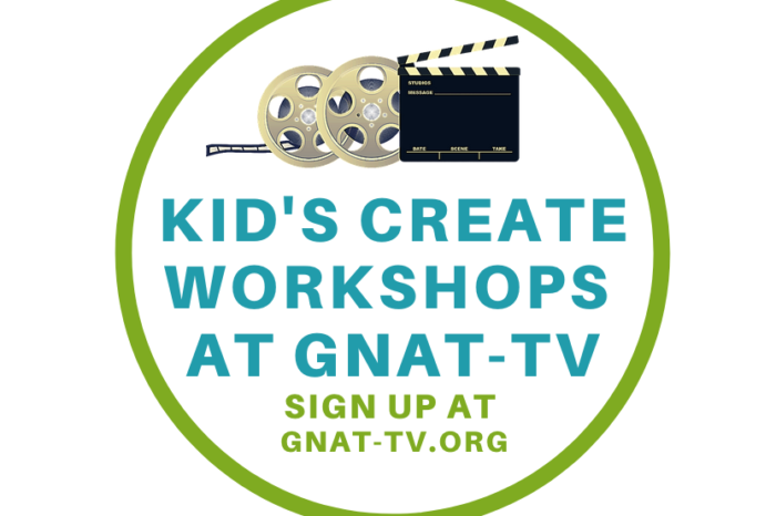Kids Create Workshops at GNAT-TV