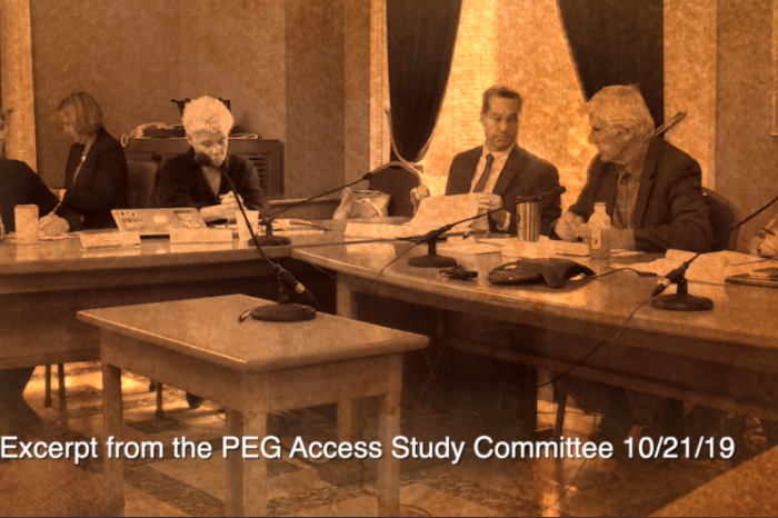 The News Project - PEG Access Study Committee Public Hearing Excerpt 10.21.19