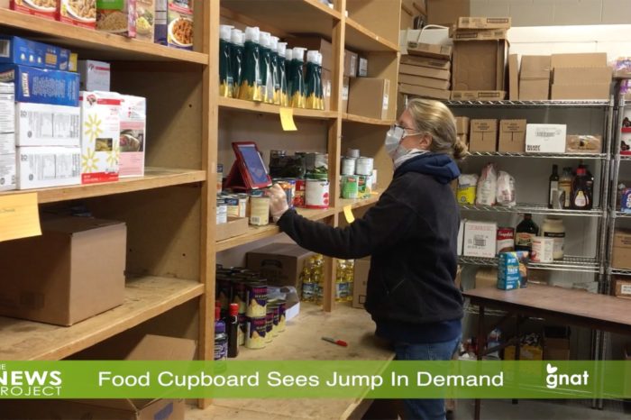 The News Project - Food Cupboard Sees Jump In Demand