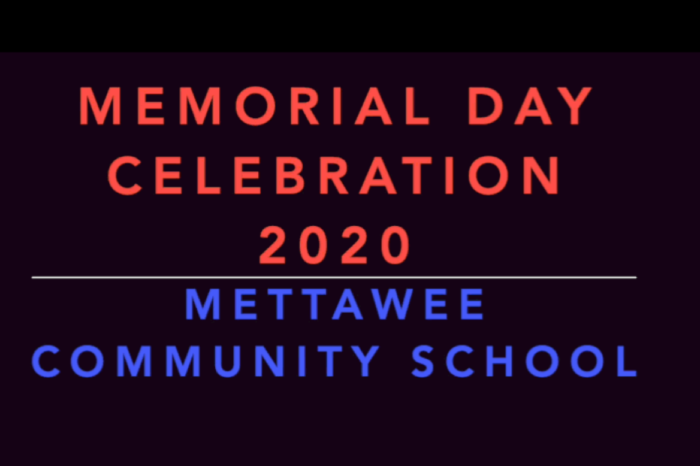 The Mettawee Community School Memorial Day Celebration