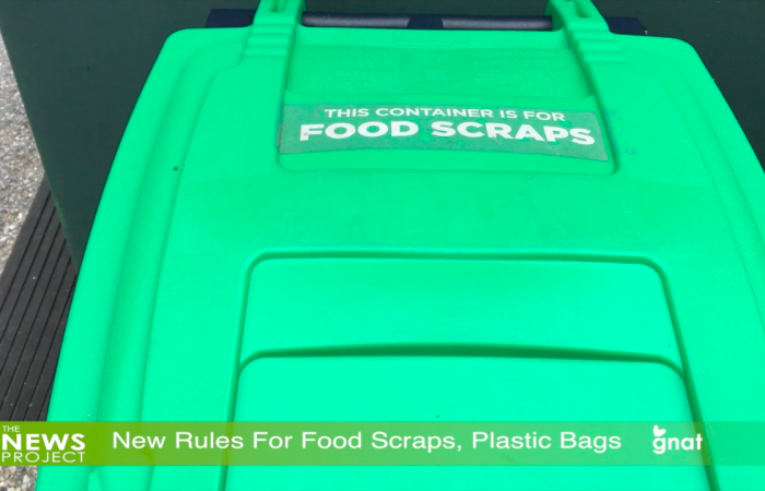 The News Project - New Rules For Food Scraps, Plastic Bags
