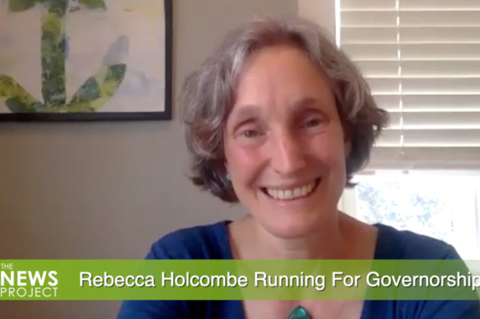 The News Project: In Studio - Rebecca Holcombe Running For The Governorship