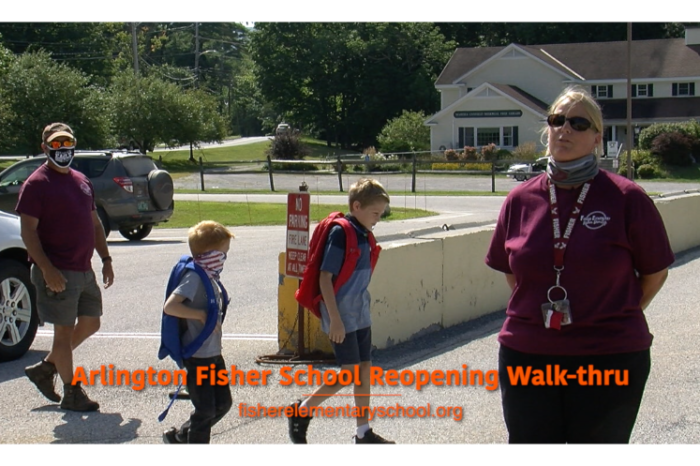 Video Announcement - Arlington Fisher School Reopening Walk-thru