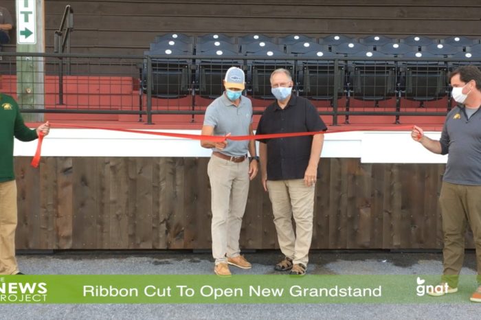 The News Project - Ribbon Cut To Open New Grandstand