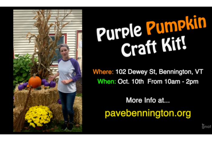 Video Announcement - It's Purple Pumpkin Craft Kit Time!