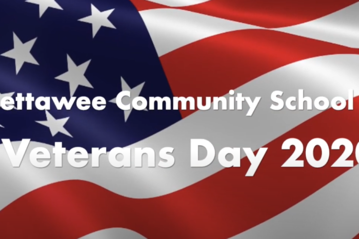 Mettawee Community School Veterans Day 2020