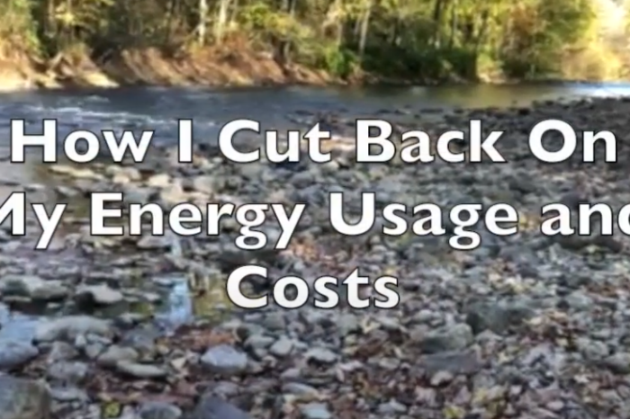 You Conduit Too! - Cutting Back On Energy Usage