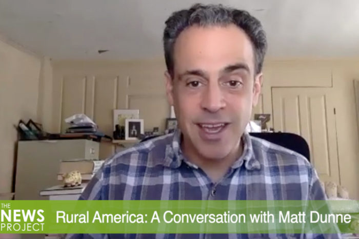 The News Project: In Studio - Rural America: A Conversation With Matt Dunne