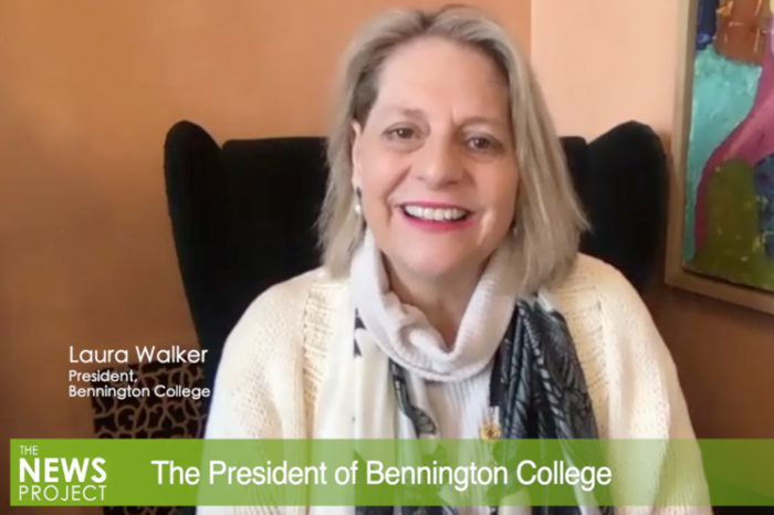 The News Project: In Studio - The President of Bennington College