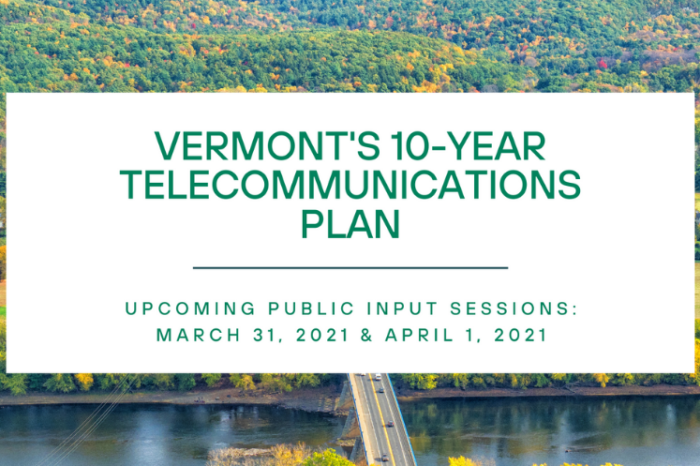 Weigh in on Vermont's Next Telecommunications Plan