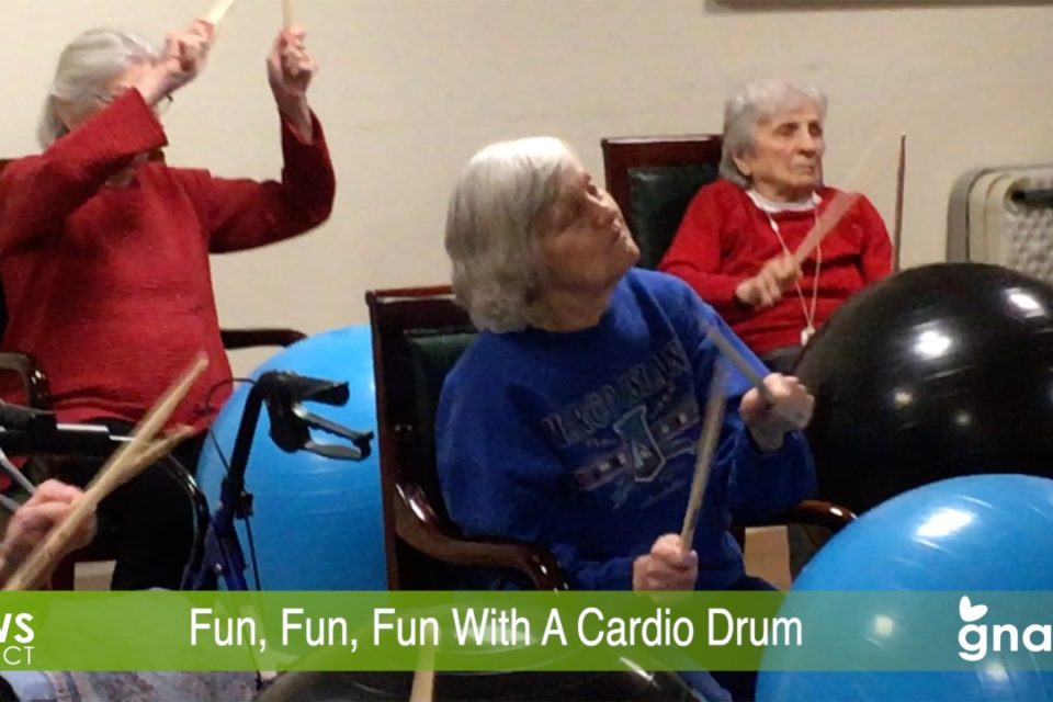 The News Project - Fun, Fun, Fun with a Cardio Drum