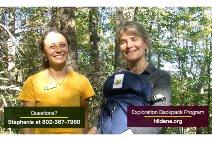 Video Announcement - Hildene's Exploration Backpack Program