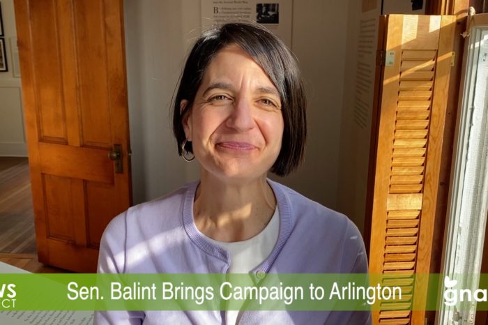 The News Project - Sen. Balint Brings Campaign To Arlington
