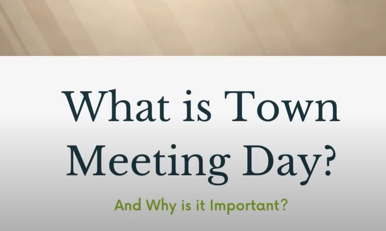 What Is Town Meeting Day?