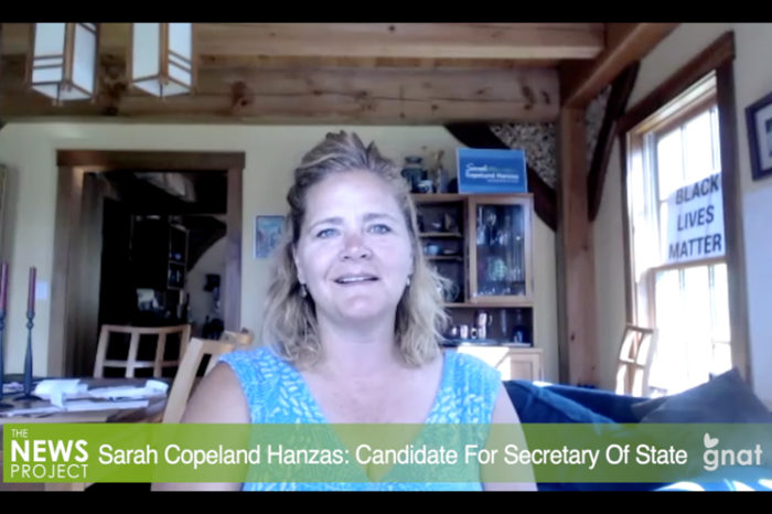 The News Project: In Studio Podcast - Sarah Copeland Hanzas: Candidate For Secretary Of State