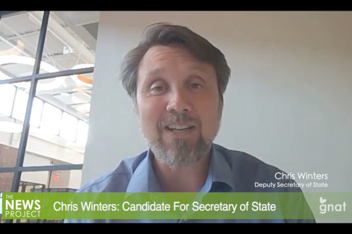 The News Project: In Studio Podcast - Chris Winters Runs For Secretary Of State