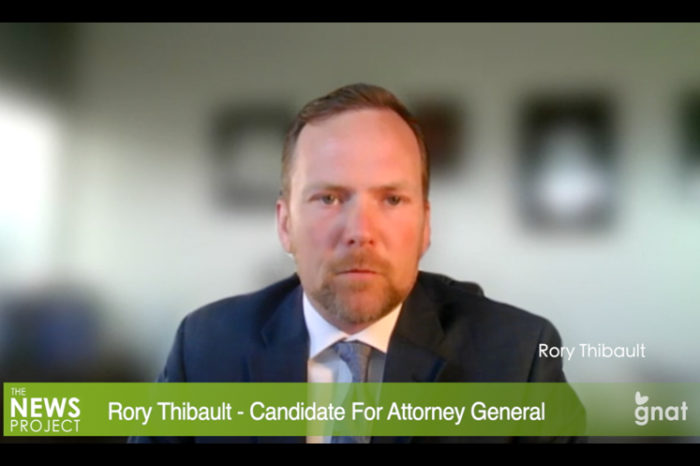 The News Project: In Studio - Rory Thibault: Candidate for Attorney General