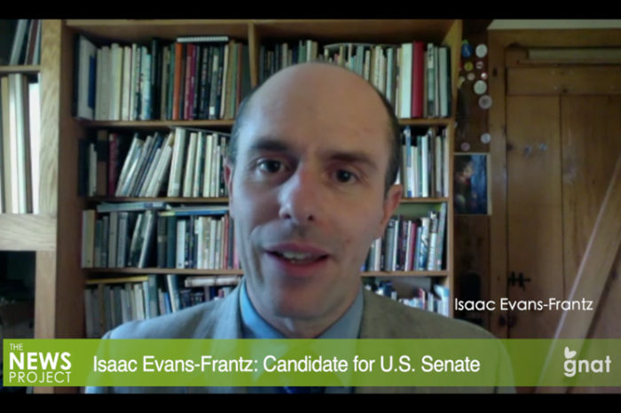 The News Project: In Studio - Isaac Evans-Frantz: Candidate For U.S. Senate