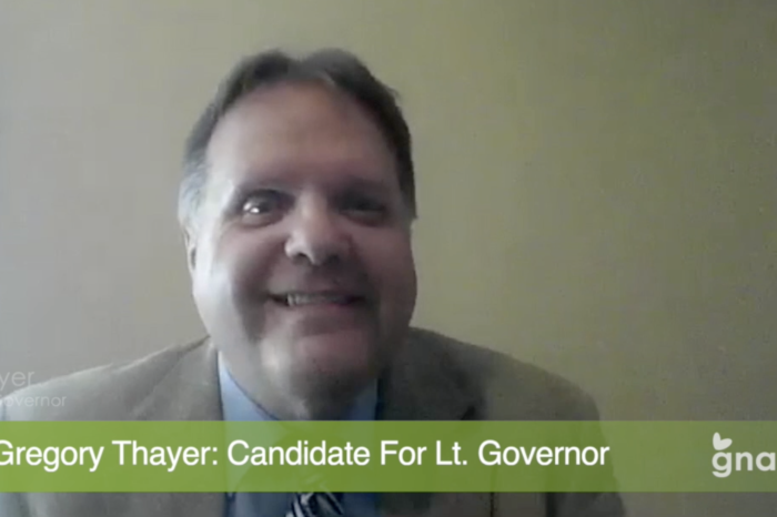 The News Project: In Studio - Gregory Thayer: Candidate for Lt. Governor