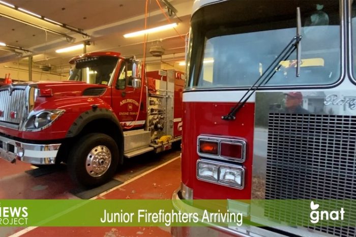 The News Project - Junior Firefighters Arriving