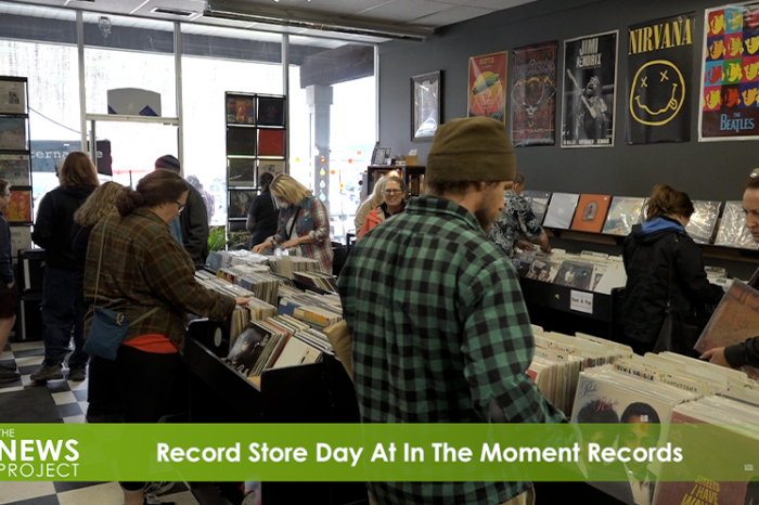 The News Project - Record Store Day At In The Moment Records
