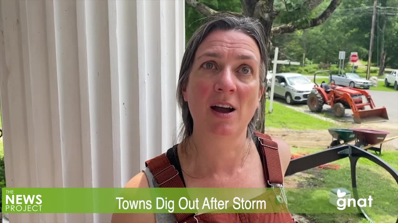 The News Project - Towns Dig Out After Storm - GNAT-TV