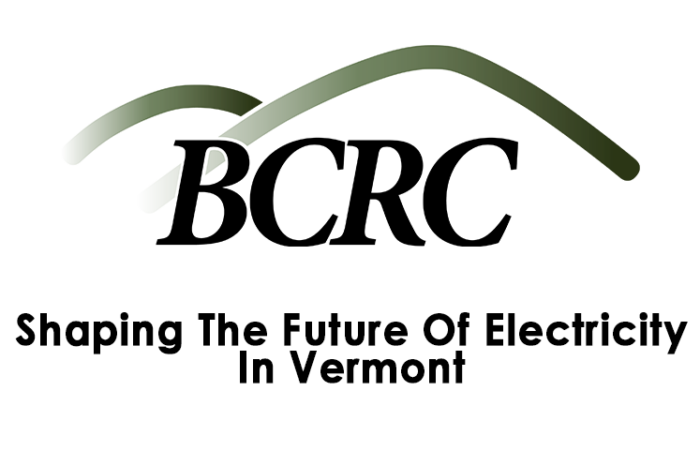 BCRC - Shaping The Future Of Electricity In Vermont 09.21.23