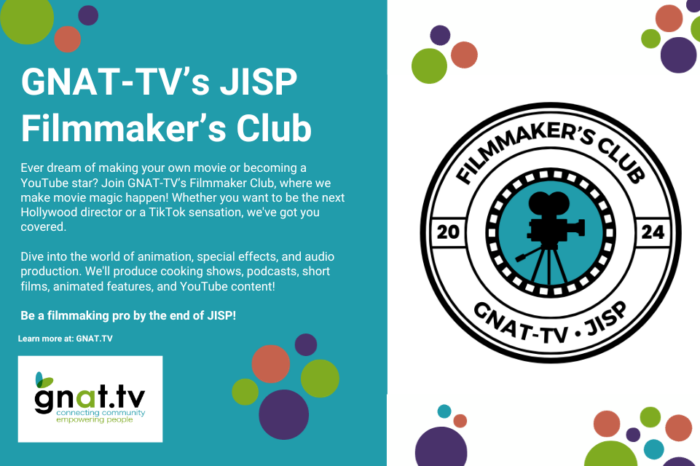 GNAT-TV's Filmmaker's Club for JISP!