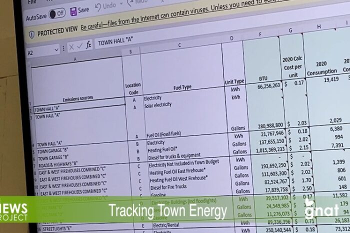 The News Project - Tracking Town Energy