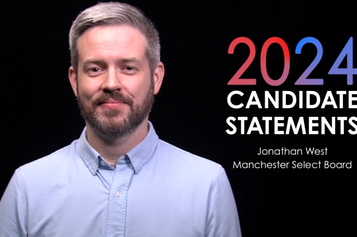 Candidate Statement - Jonathan West, Manchester Select Board