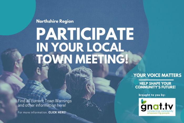 Town Meetings in the Northshire Region 2024!