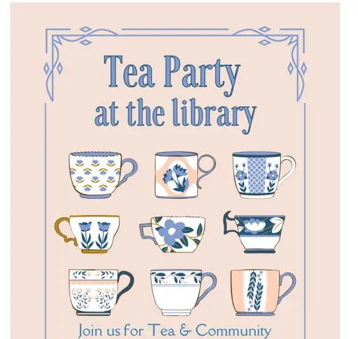 Tea Party At The Library